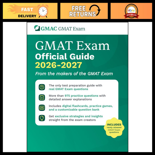 Gmat official guide - guide, 2026-2027
